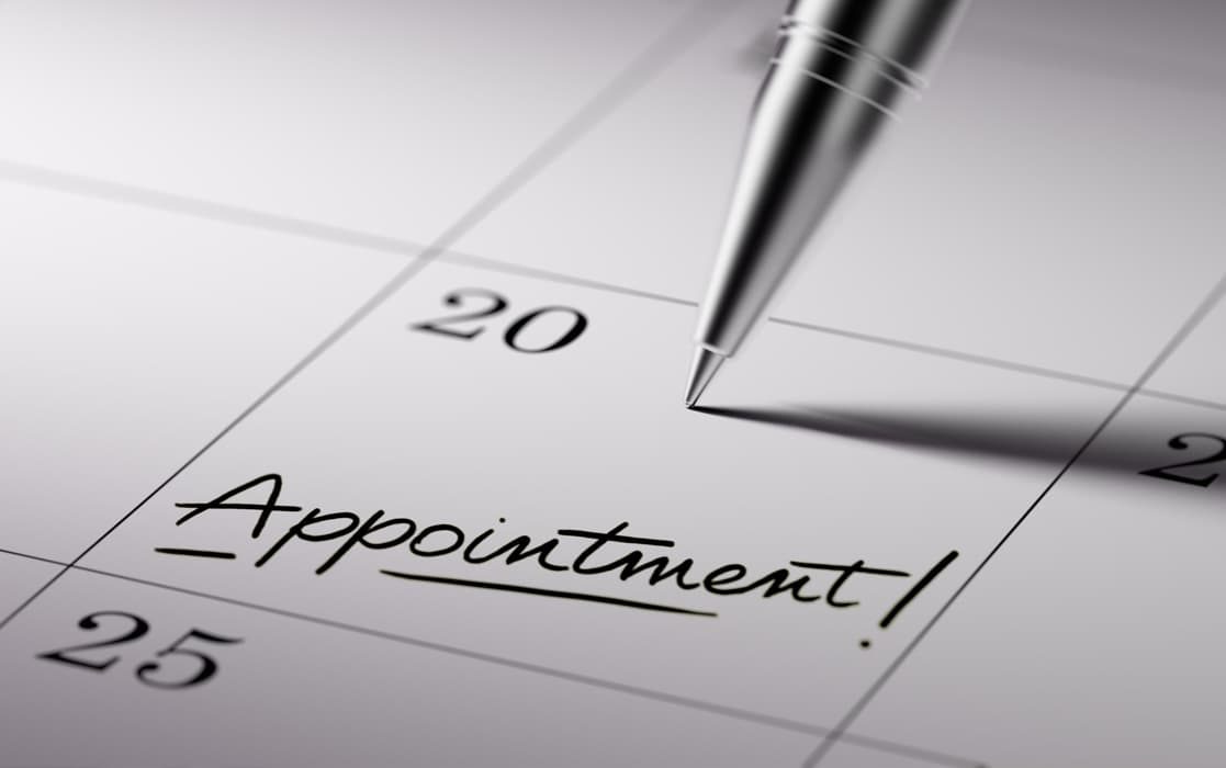 Empty Dental Appointment Slots