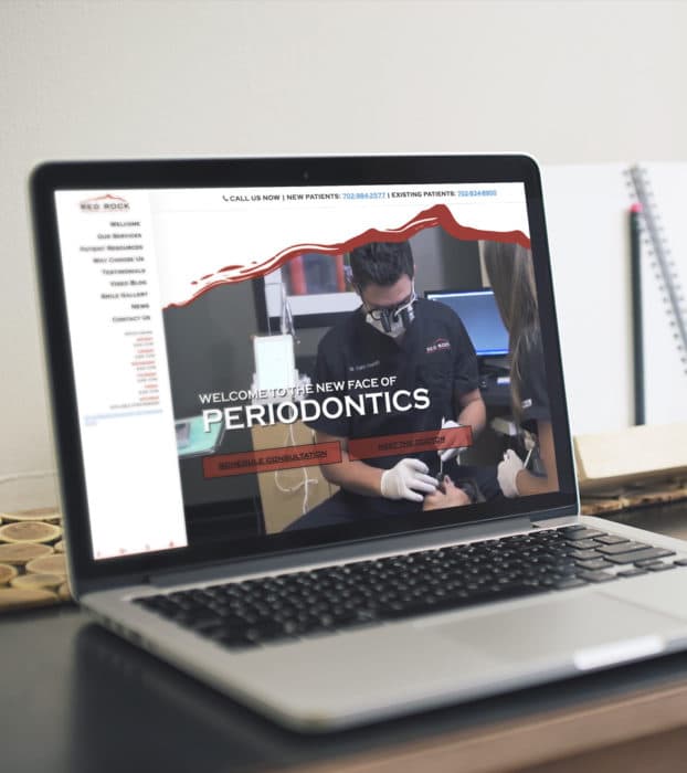 Red Rock Periodontics Website