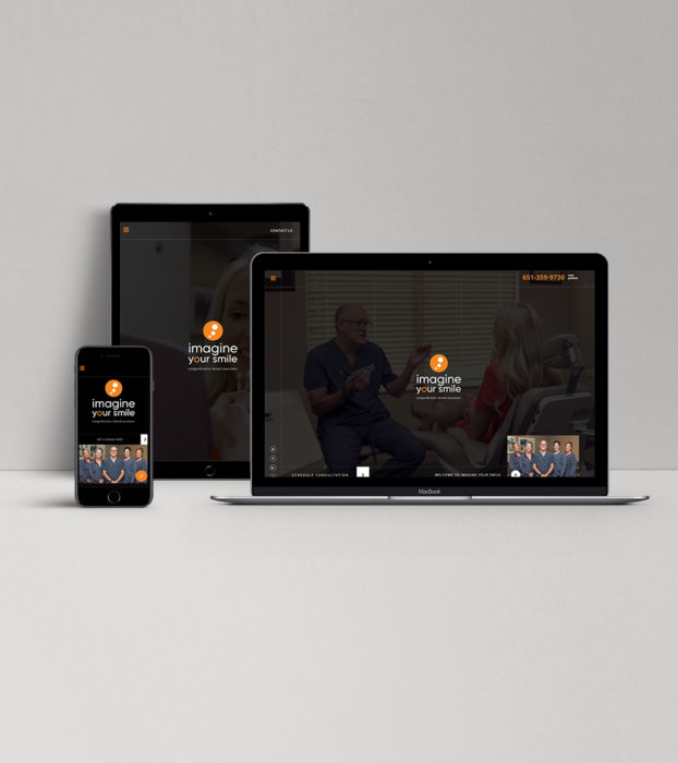 ImagineYourSmile mockup