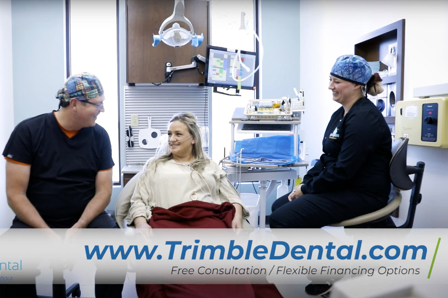 dr trimble 2 tv commercial video poster