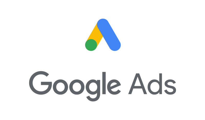 the logo for the Google Ads service