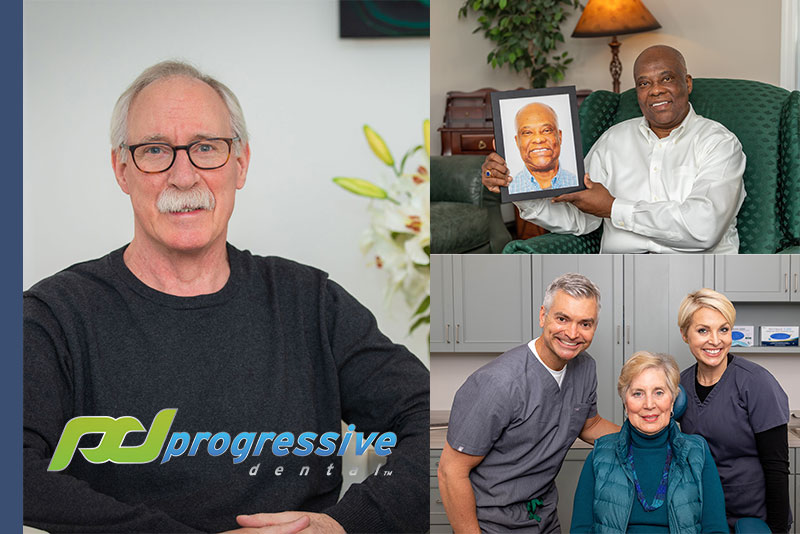 Progressive Dental Rockstar Patients For Dental Testimonials|Dr. Stamm Smiling With A Happy And Satisfied Dental Patient
