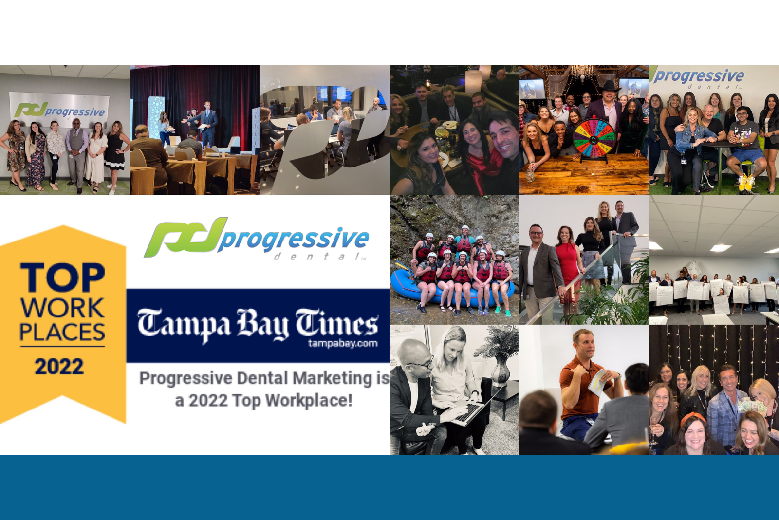 Progressive Dental Winning Top Work Places 2022 From the Tampa Bay Times